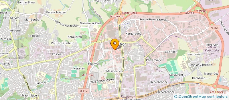 localisation de l'entreprise LABAT EXPANSION à BREST