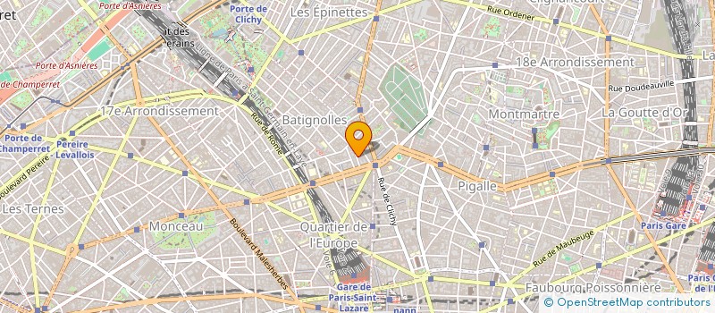 localisation de l'entreprise LABAT SA  PARIS