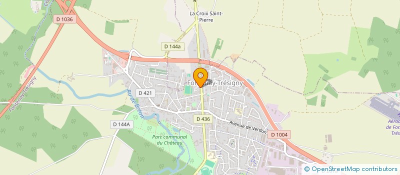 localisation de l'entreprise LABATE & FILS  OZOIR-LA-FERRIERE