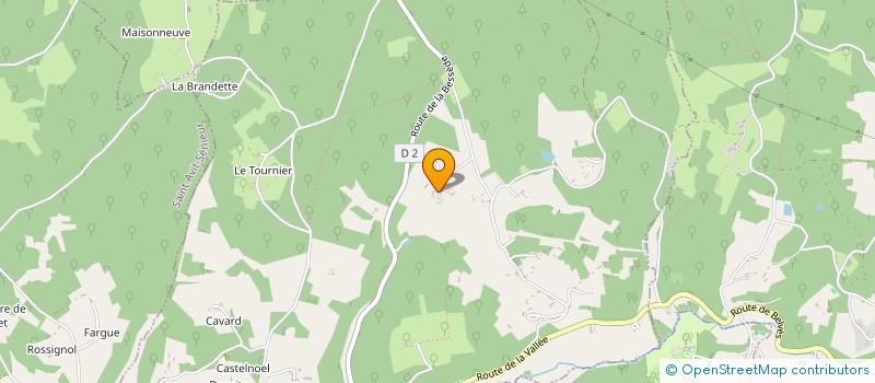 localisation de l'entreprise LABATTUT  BEAUMONTOIS EN PERIGORD