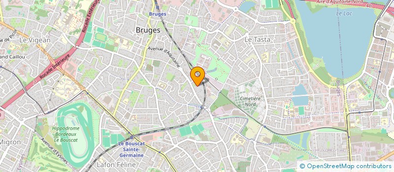 localisation de l'entreprise LABATUT 24  BRUGES