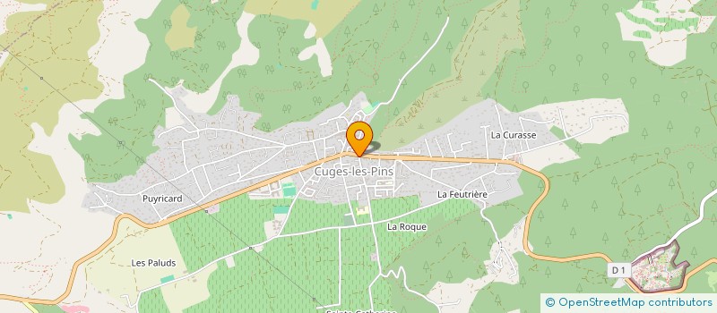 localisation de l'entreprise LABBAD à CUGES-LES-PINS