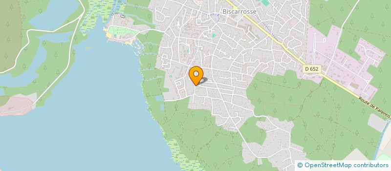localisation de l'entreprise LABBE  BISCARROSSE
