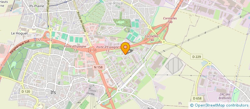 localisation de l'entreprise LABBE ELECTRICITE à IFS