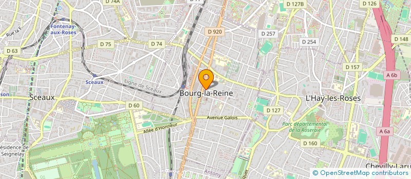 localisation de l'entreprise LABBE & LABBE SAS à BOURG-LA-REINE