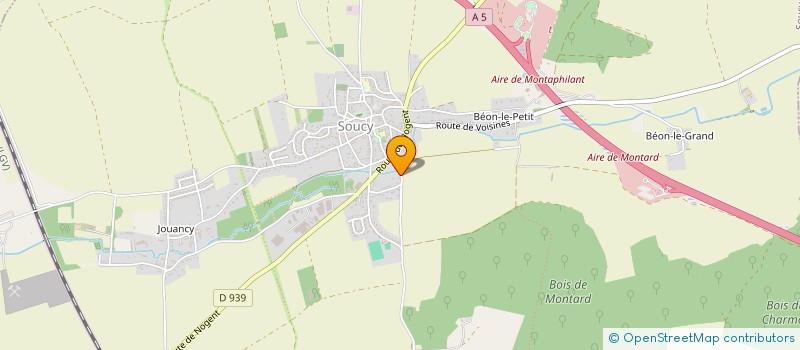 localisation de l'entreprise LABC CONSEIL  NAILLY