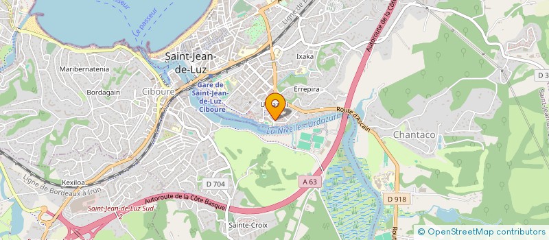 localisation de l'entreprise LABECHILOTIK à SAINT-JEAN-DE-LUZ