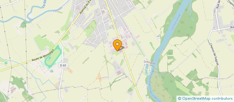 localisation de l'entreprise LABEDAN CONSTRUCTIONS  GRENADE