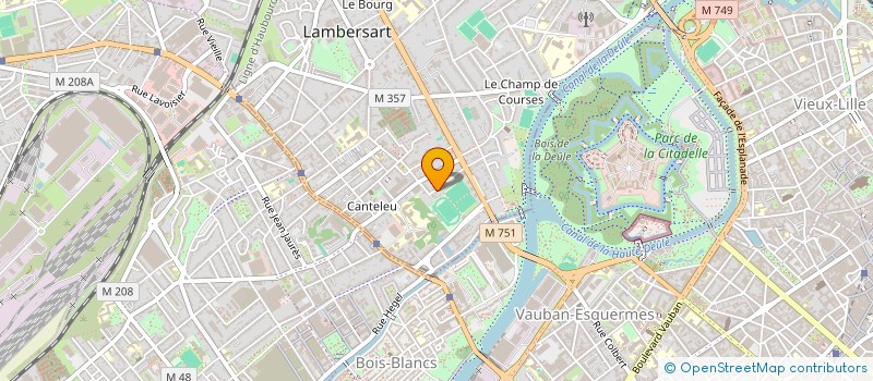localisation de l'entreprise LABEL 4 à LAMBERSART
