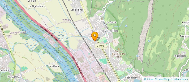 localisation de l'entreprise LABEL  FONTANIL-CORNILLON