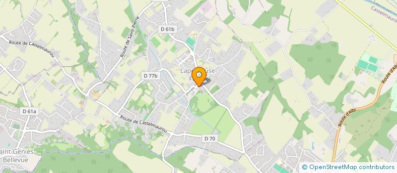 localisation de l'entreprise LABEL  BALMA