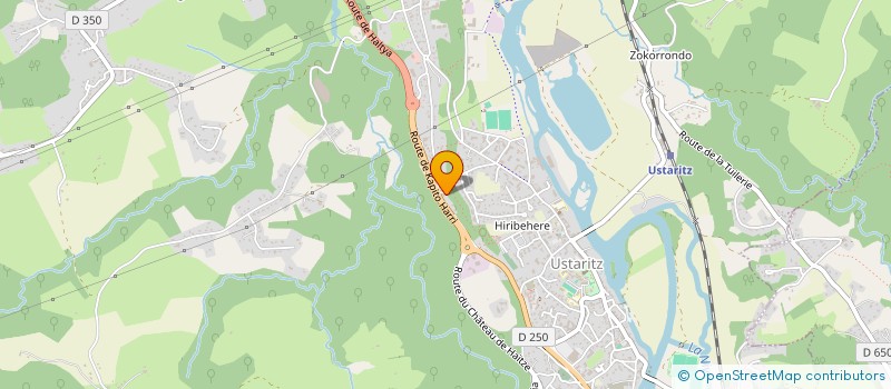 localisation de l'entreprise LABEL AA  AHETZE