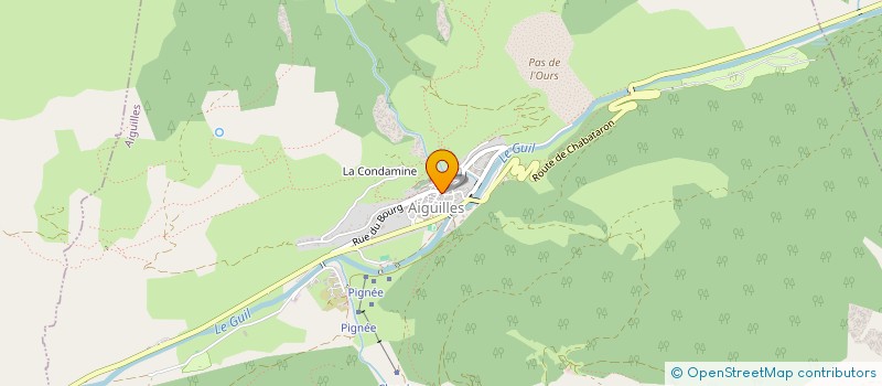 localisation de l'entreprise LABEL AIGUILLES  AIGUILLES