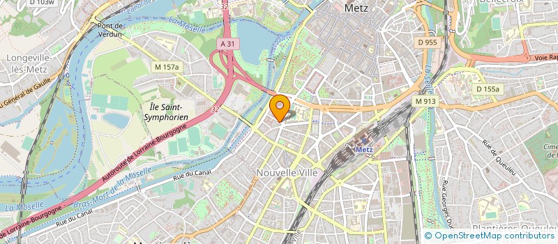 localisation de l'entreprise LABEL AUTO  METZ