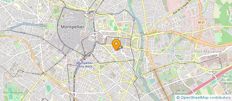 localisation de l'entreprise LABEL AUTO à MONTPELLIER