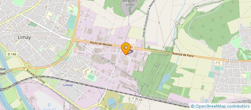 localisation de l'entreprise LABEL AUTO  PORCHEVILLE