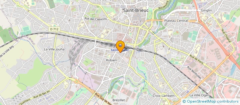 localisation de l'entreprise LABEL AUTO22 à SAINT-BRIEUC