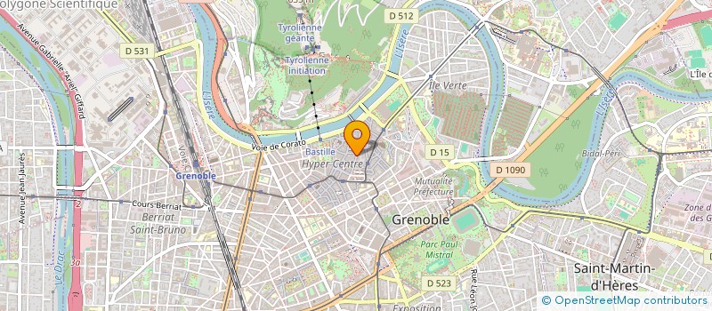 localisation de l'entreprise LABEL-BALADE  GRENOBLE