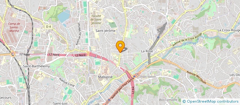 localisation de l'entreprise LABEL BLEU à MARSEILLE