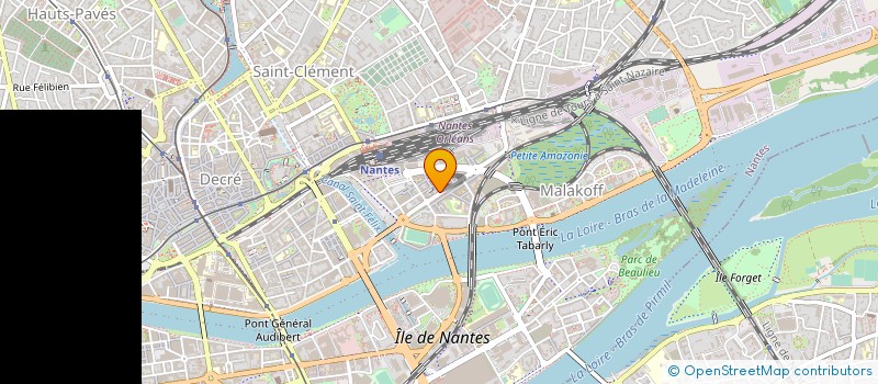 localisation de l'entreprise LABEL CARS à NANTES