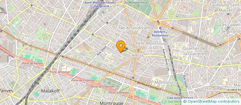 localisation de l'entreprise LABEL CERAMIQUE  PARIS