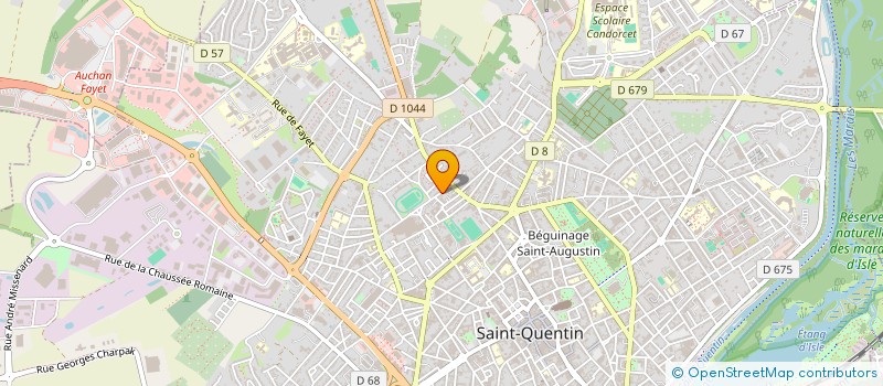 localisation de l'entreprise LABEL CONCEPT à SAINT-QUENTIN