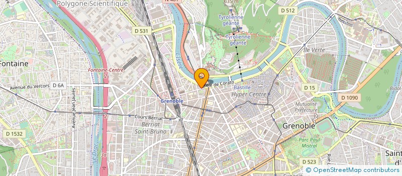 localisation de l'entreprise LABEL CONCEPT à GRENOBLE