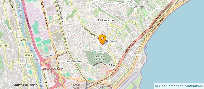 localisation de l'entreprise LABEL CONSEILS à NICE