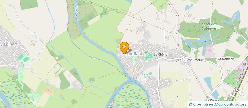 localisation de l'entreprise LABEL D'ANJOU à ANGERS