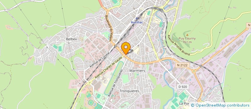 localisation de l'entreprise LABEL DENT AURILLAC à AURILLAC