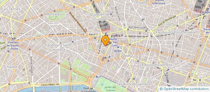localisation de l'entreprise LABEL DERAT à PARIS