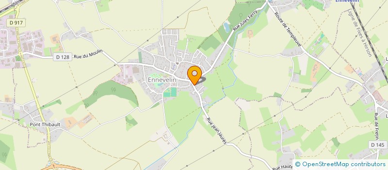 localisation de l'entreprise LABEL EAU  BERSEE