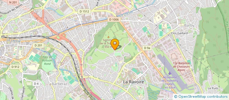 localisation de l'entreprise LABEL'EAU CONSEILS à LA RAVOIRE