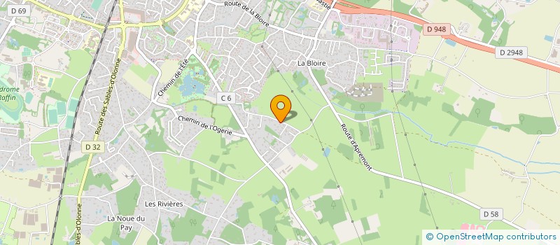 localisation de l'entreprise LABEL ENERGIE à CHALLANS