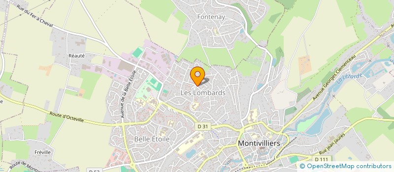 localisation de l'entreprise LABEL EPARGNE  MONTIVILLIERS