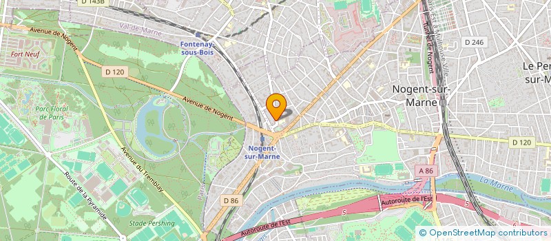 localisation de l'entreprise LABEL EQUIPEE  JOINVILLE-LE-PONT