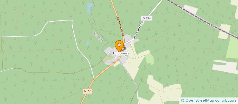 localisation de l'entreprise LABEL ET TOILES  LIGNY-LE-CHATEL