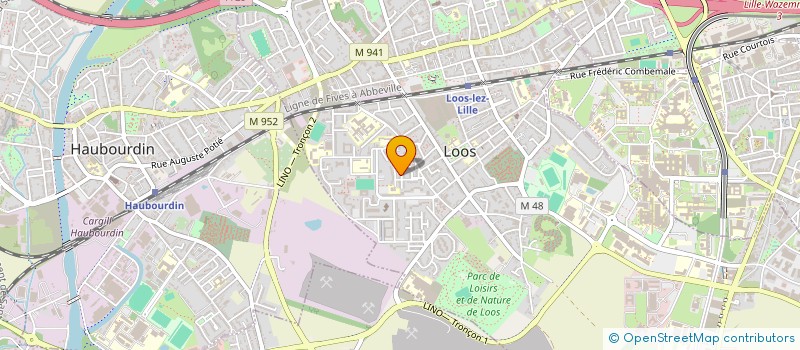 localisation de l'entreprise LABEL FERMETURES ET RENOVATION  LOOS