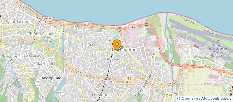 localisation de l'entreprise LABEL FRER2SON à SAINT-DENIS