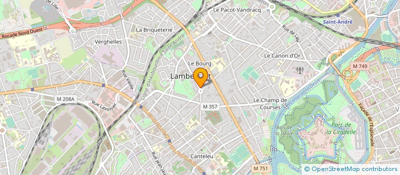 localisation de l'entreprise LABEL GOSSE à LAMBERSART