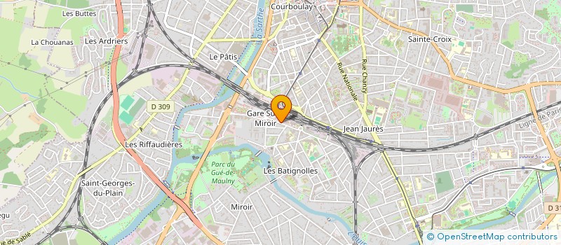 localisation de l'entreprise LABEL HOLDING à LE MANS