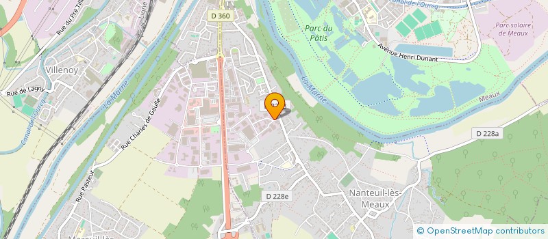 localisation de l'entreprise LABEL HOME à NANTEUIL-LES-MEAUX
