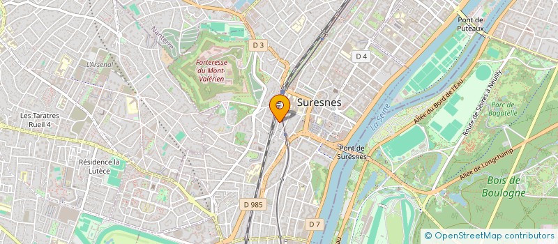 localisation de l'entreprise LABEL I.D. à SURESNES