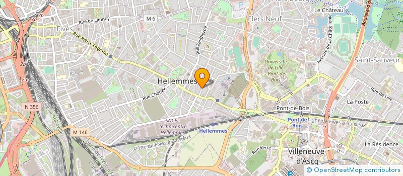 localisation de l'entreprise LABEL ID à LILLE