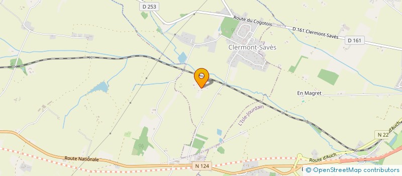 localisation de l'entreprise LABEL IMAGO  CLERMONT-SAVES