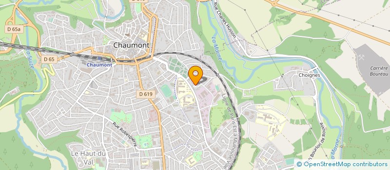 localisation de l'entreprise LABEL IMMOBILIER à CHAMARANDES-CHOIGNES