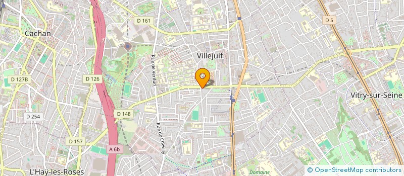 localisation de l'entreprise LABEL IMMOBILIER PARIS à VILLEJUIF