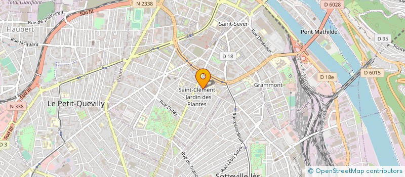 localisation de l'entreprise LABEL INTERNATIONAL à ROUEN
