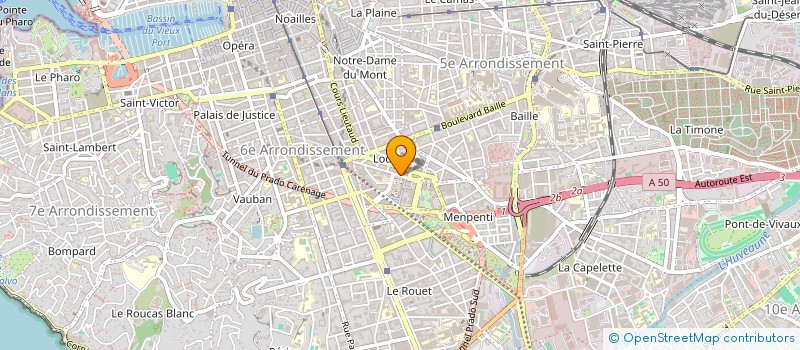 localisation de l'entreprise LABEL INTERNATIONAL BAMBOU PERCUSSION  MARSEILLE
