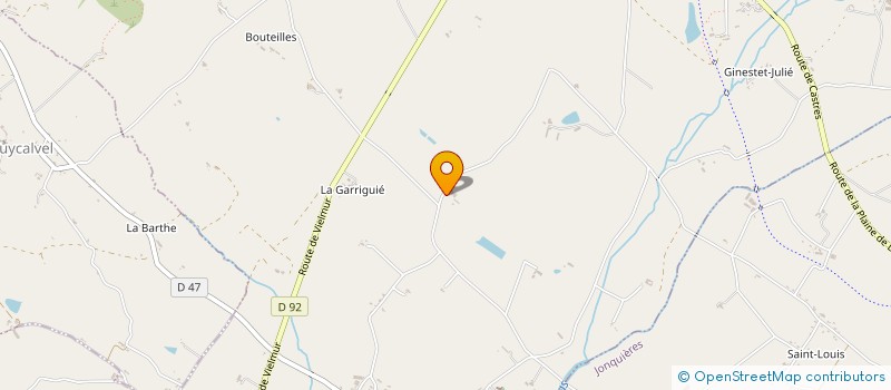 localisation de l'entreprise LABEL ISO HABITAT  VAULX-EN-VELIN